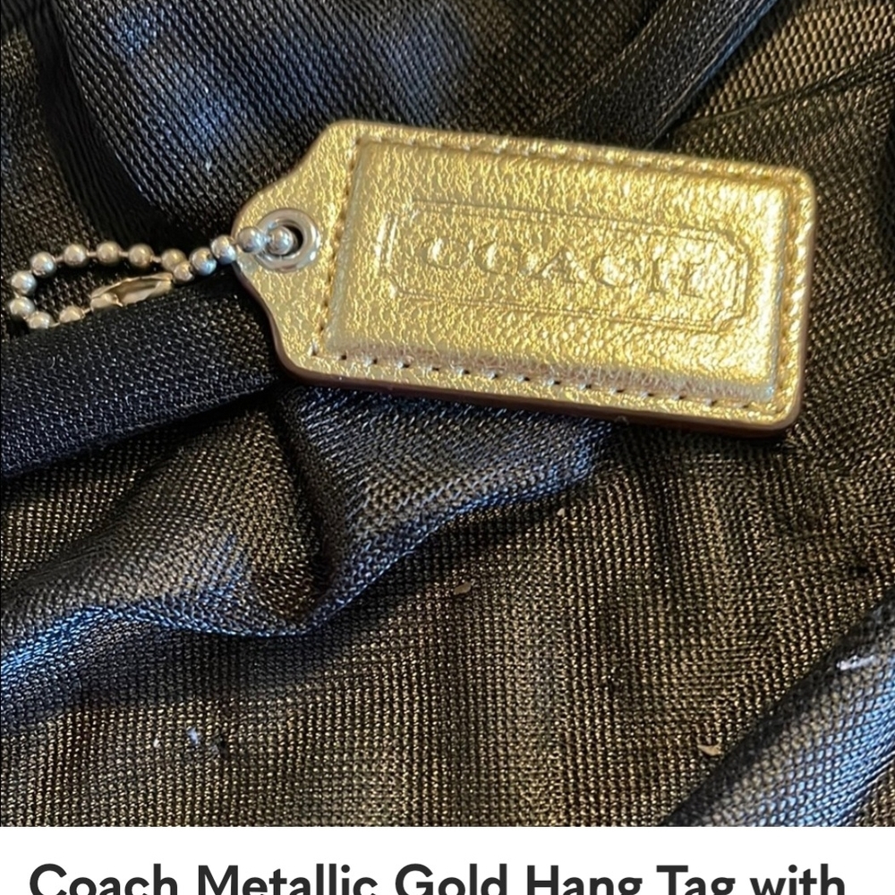 Coach Gold Key Holder